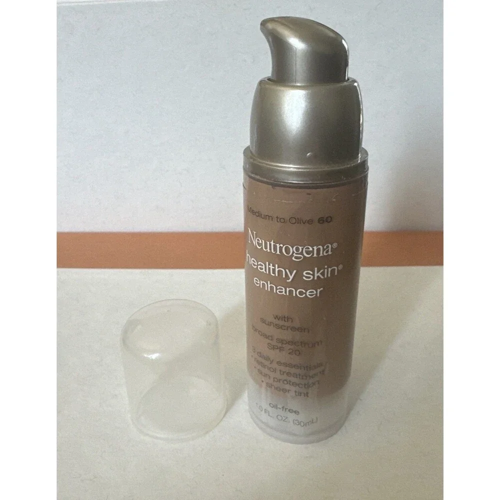 Neutrogena Healthy Skin Enhancer 60 Medium To Olive SPF 20 Retinol Sheer Tint